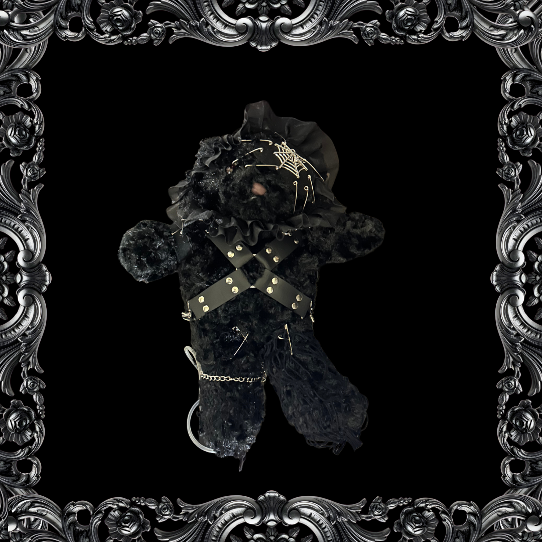 Midnight Misfit Bear Plush