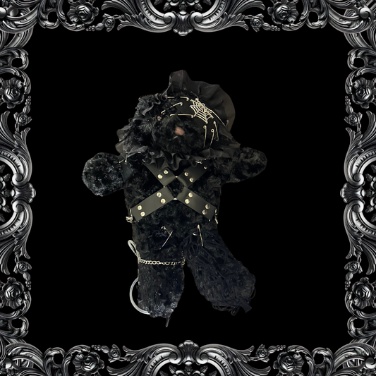 Midnight Misfit Bear Plush