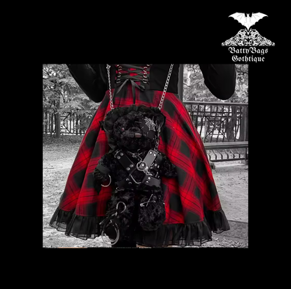 Midnight Misfit Bear Plush